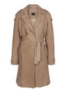 Suede trench coat thumbnail 6