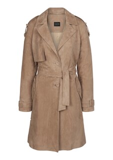 Suede trench coat thumbnail 6