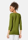 V-neck shirt with 3/4-length sleeves thumbnail 3