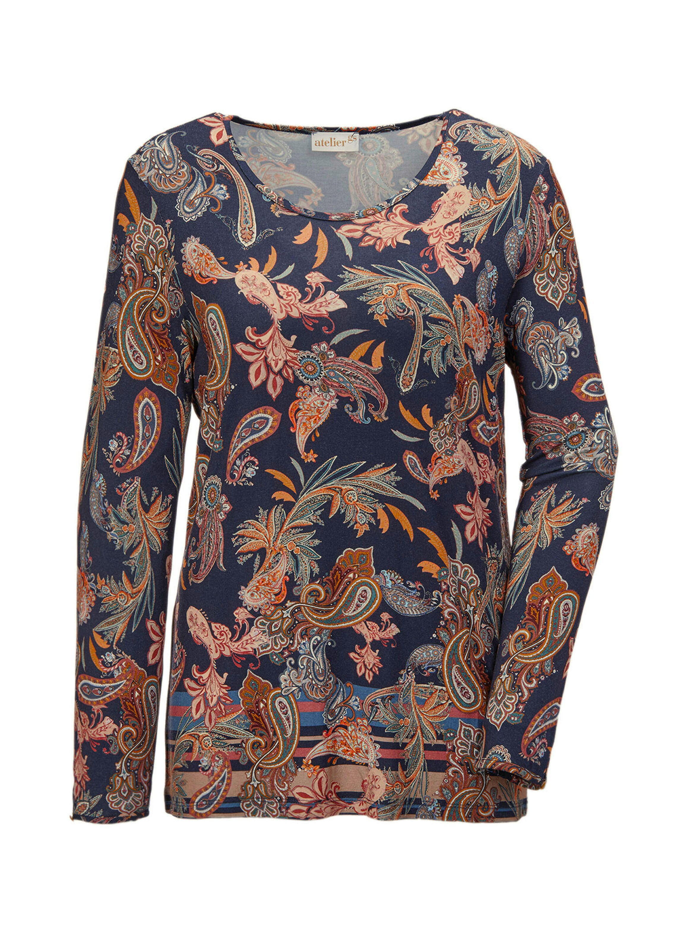 Druckshirt in kraftvollen Farben