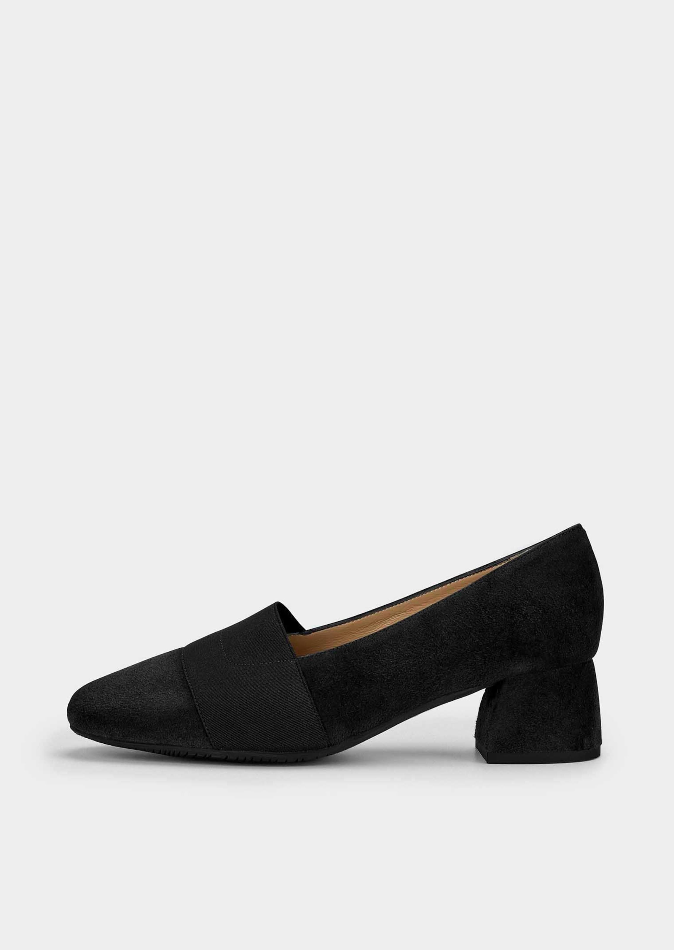 Pumps aus Veloursleder