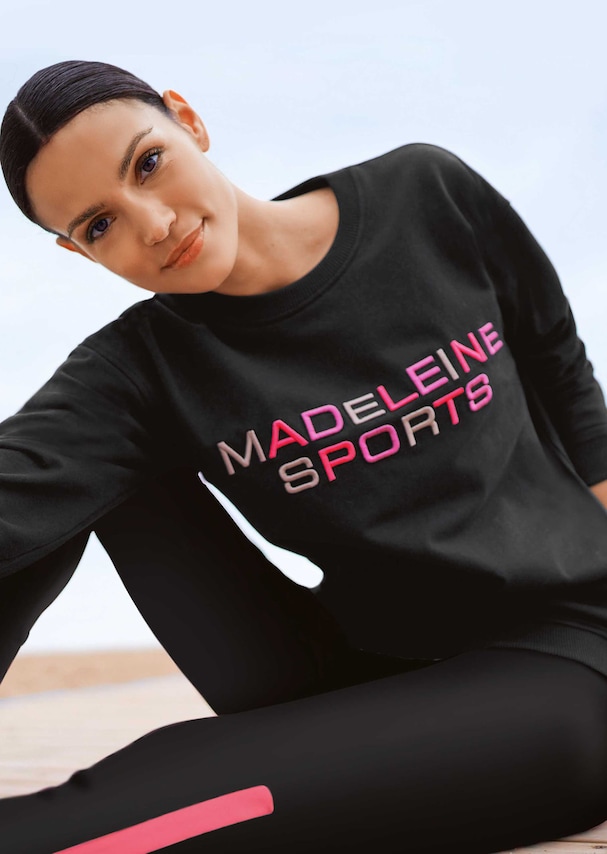 Sweatshirt with MADELEINE SPORTS logo