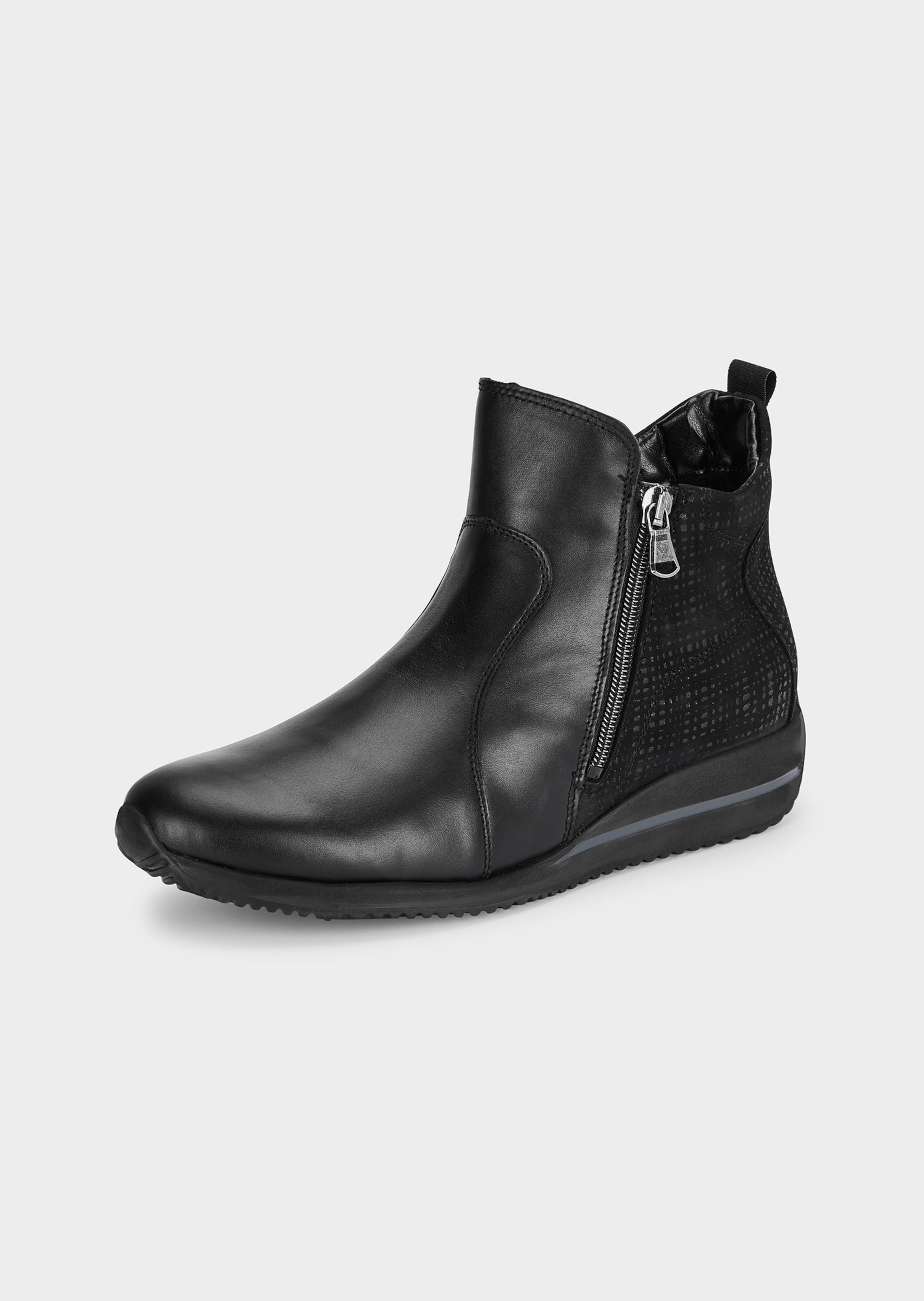 Bottines zippées