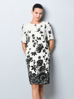 Kleid in floralem Druckdessin thumbnail 3