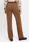 Pantalon à taille élastique avec pinces thumbnail 3