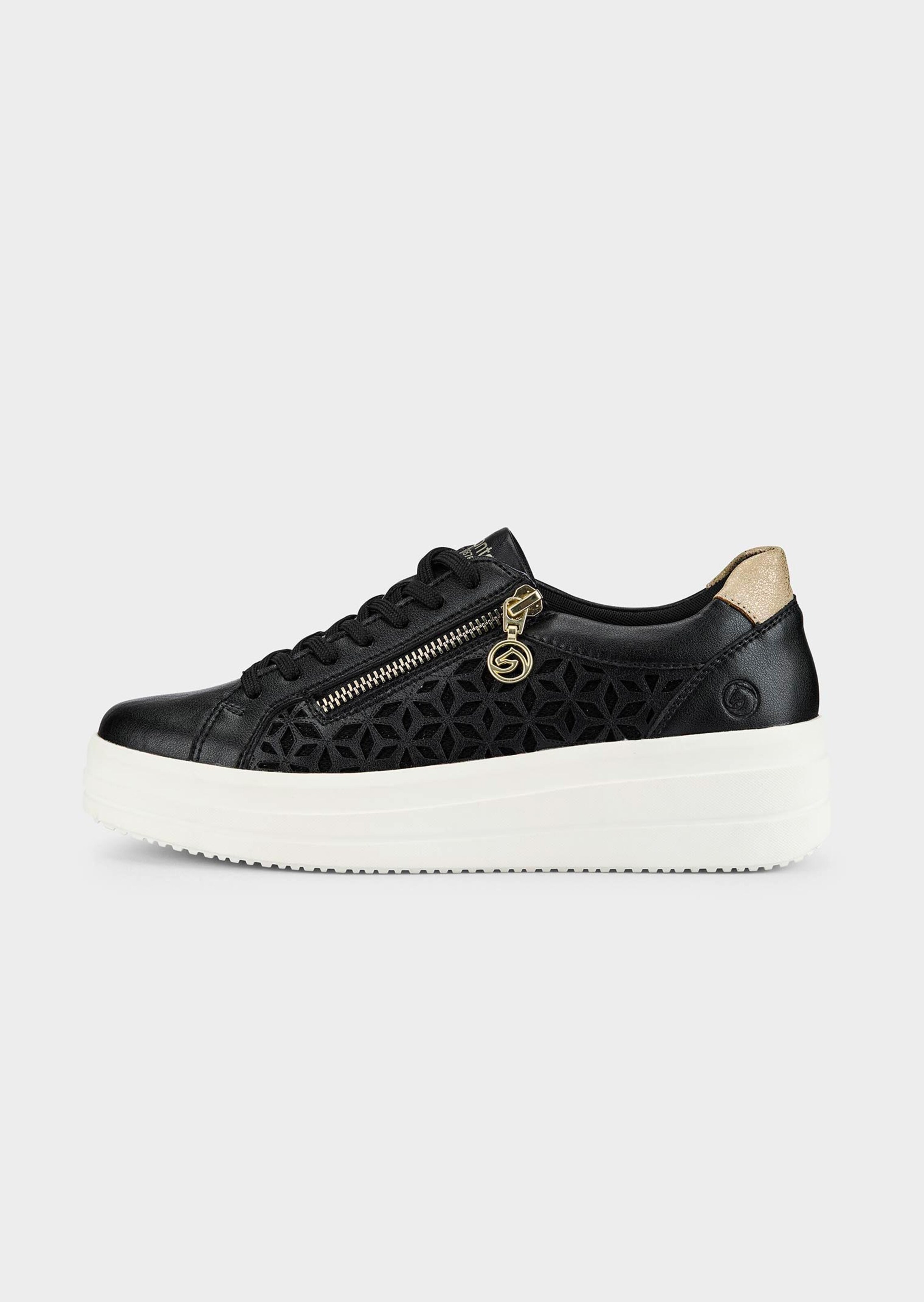 Sneaker mit seitlichen Ornamenten
