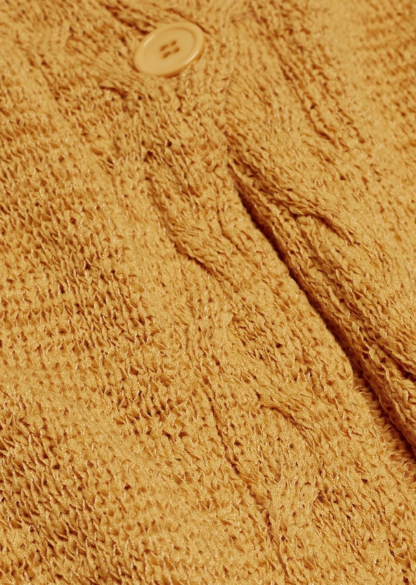 Tricot jasje van lintjesgaren, met mooie details 7