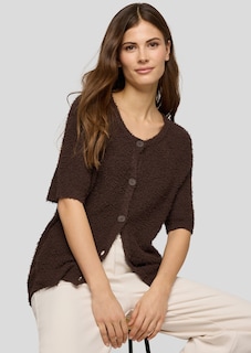 Veste en tricot, avec teneur élevée en coton thumbnail 1