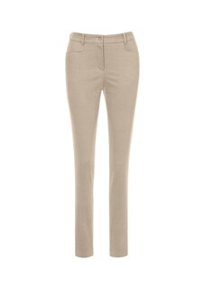 Elasticated fine corduroy trousers in a slim fit thumbnail 6