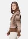 Softer Schurwoll-Pullover mit stylischen Streifen thumbnail 4