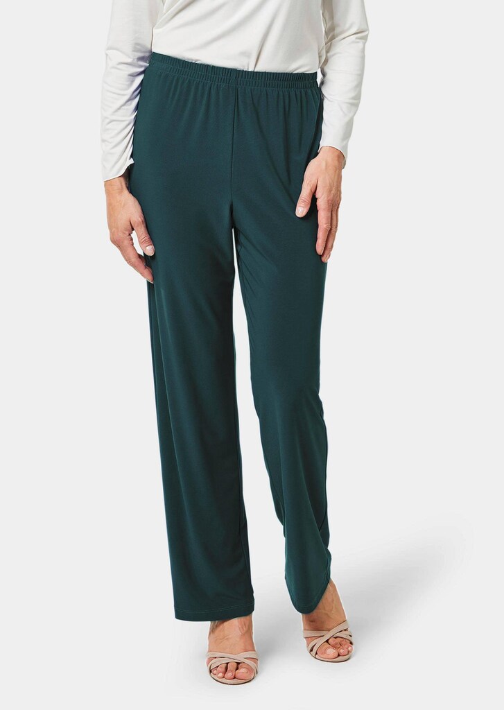 Bequeme Slinky-Hose mit Schlupfbund