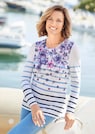 Blütenreicher Druckpullover thumbnail 7