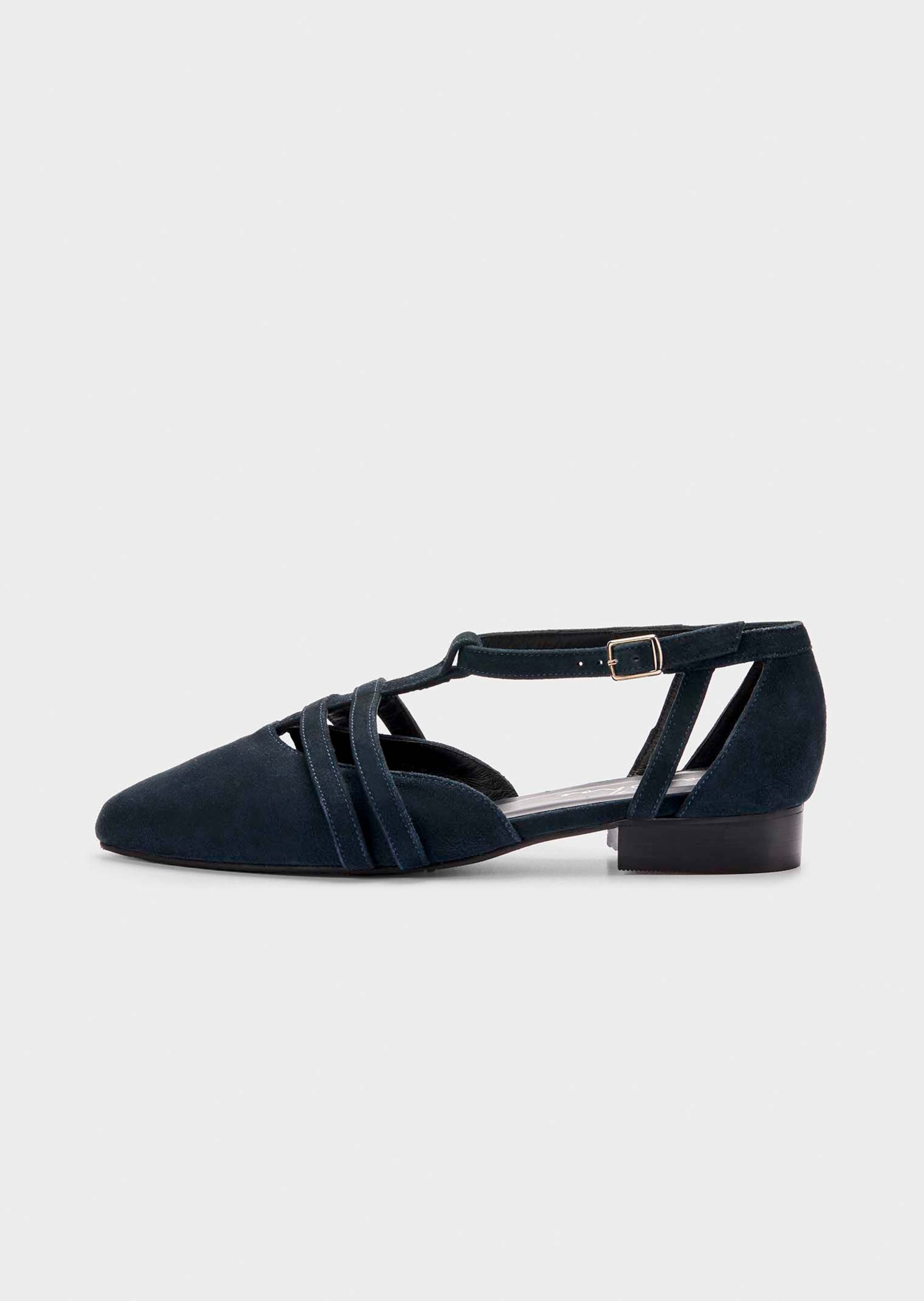 Pumps mit Riemchen in Komfort-Weite