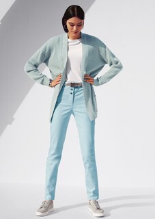 Langer Woll-Cardigan im Oversize-Stil thumbnail 7