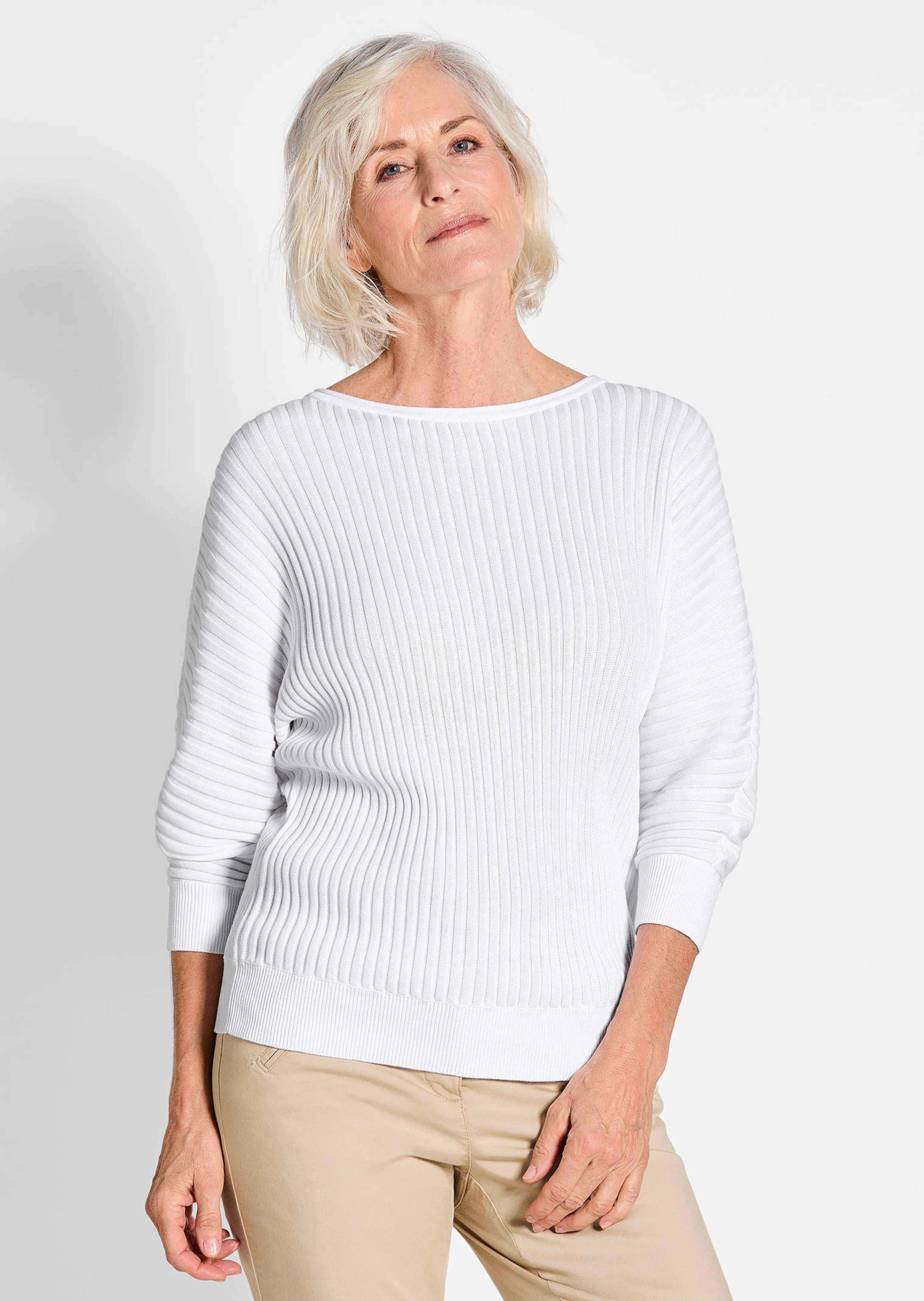 Pullover mit Fledermausärmeln