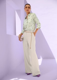 Bluse mit Allover-Print thumbnail 7