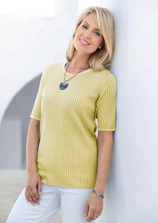 Pflegeleichter Pullover in hochwertiger Rippenstruktur thumbnail 1