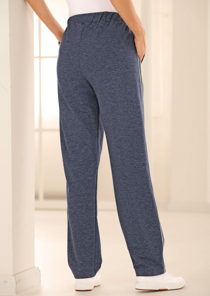 Lange Freizeithose mit seitlichen Gallonstreifen