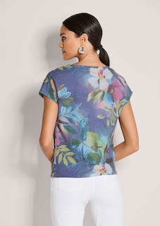 Zachte trui met bloemenprint thumbnail 3