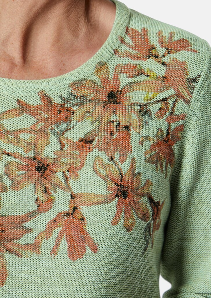 Pullover met bloemenprint 4