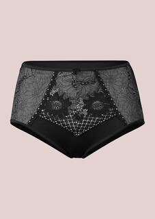 Maxislip aus Microfaser mit Spitze thumbnail 4