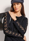 Jerseykleid mit Strass und Spitze thumbnail 4