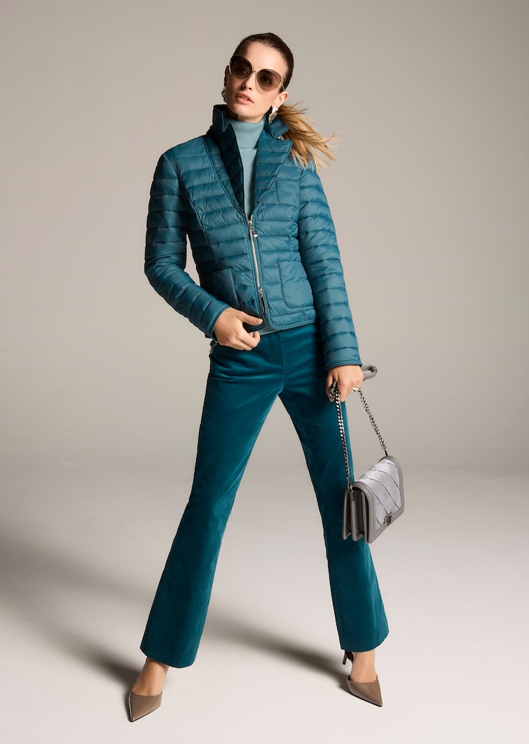 Steppjacke mit leichter Wattierung