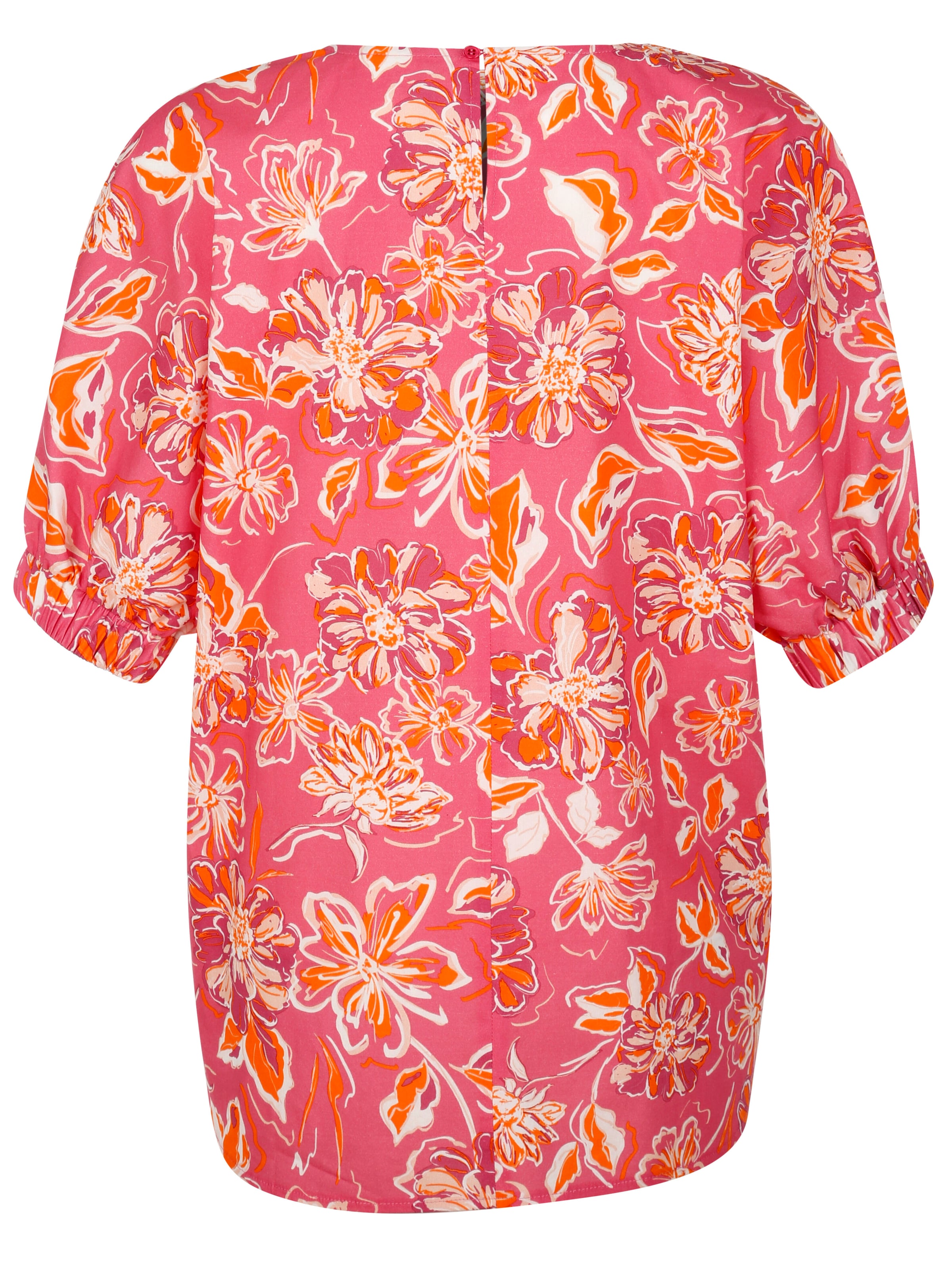 Bluse mit Gummizug am Ärmel