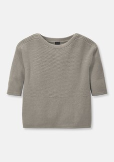 Kaschmir-Pullover mit Struktur-Mix thumbnail 6