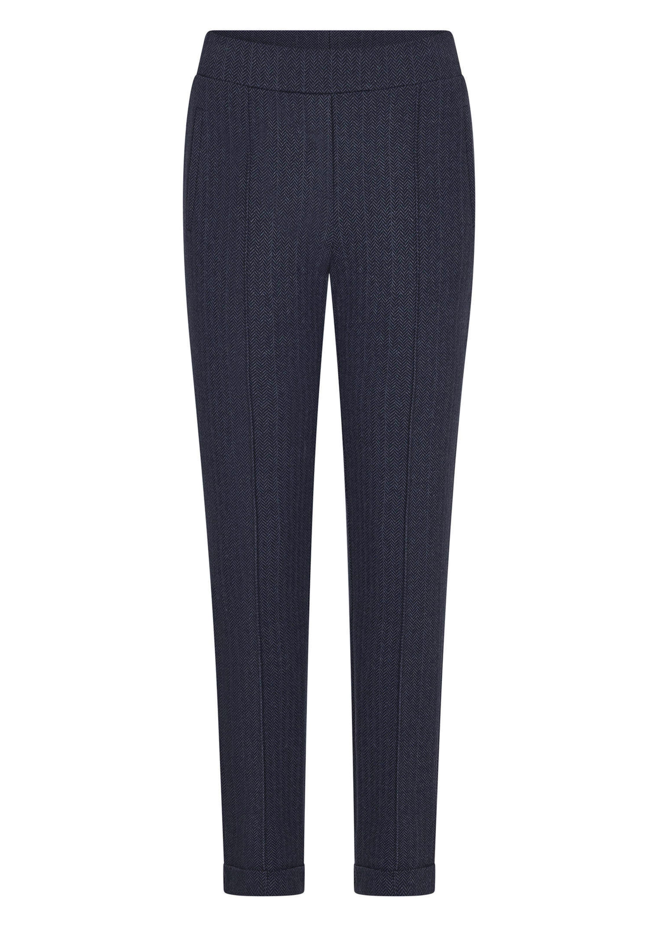 Pantalon CARLA avec motif à chevrons