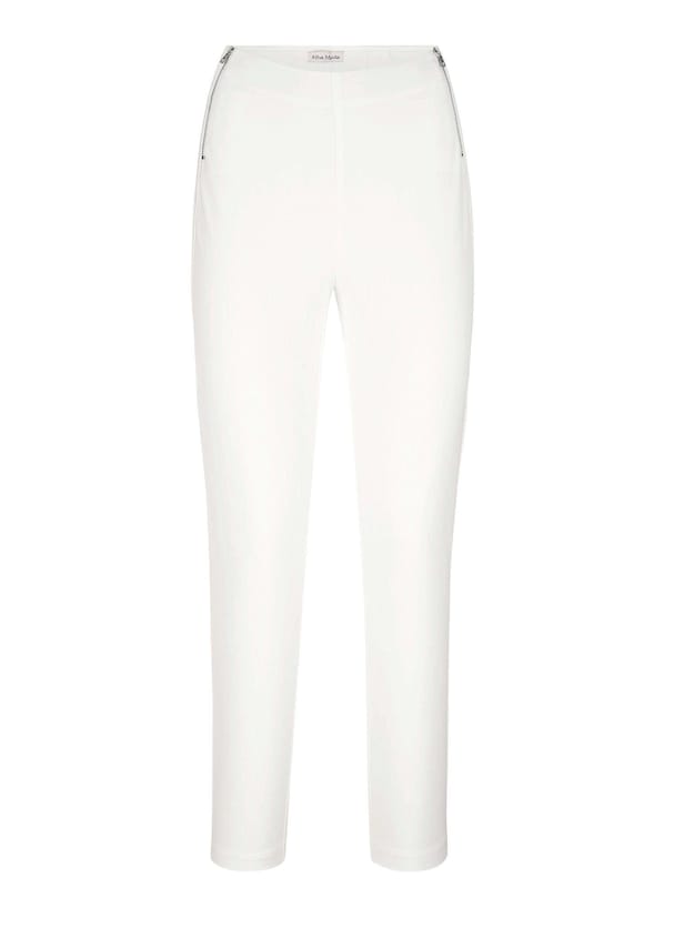 Stoffhose mit seitlichen Reißverschlüssen 4