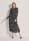 Langes Kleid in Wickeloptik thumbnail 1