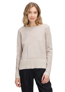 Zachte tricot pullover met pailletten thumbnail 1