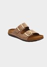 Leren sandalen met twee riempjes thumbnail 2