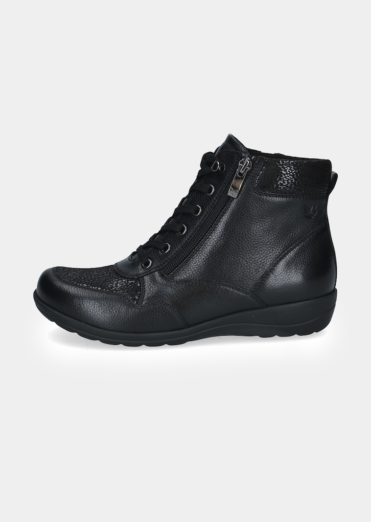 Bottines avec empiècement stretch au niveau des orteils
