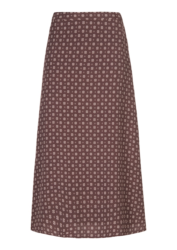 Midi skirt in a flattering A-line style 5