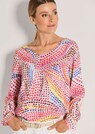 Blouse multicolore à pois thumbnail 4