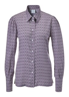 Bluse mit Hahnentritt-Muster thumbnail 1