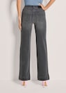 Bequeme Wide-Leg-Jeans aus Powerstretch thumbnail 3