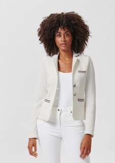 Jersey blazer with sporty accents thumbnail 1