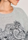 Kaschmir-Pullover mit wertvollem Druck thumbnail 5
