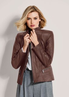 Leather jacket. Lamb nappa thumbnail 1