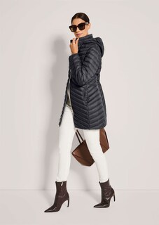 Manteau doudoune à capuche thumbnail 4