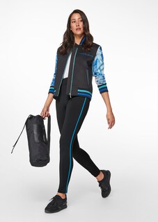 Leggings with contrasting stripes on the side thumbnail 2
