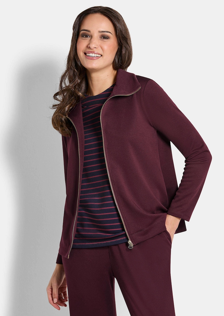 Freizeitjacke in pflegeleichter Wohlfühlware