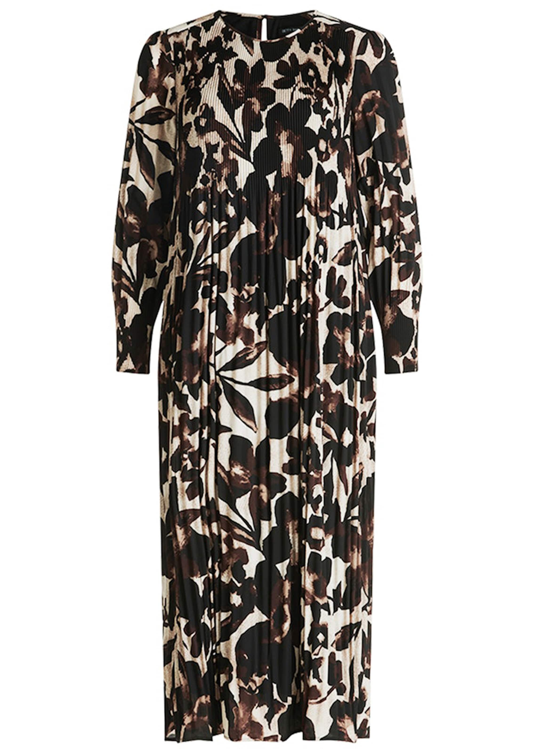 Plisseekleid mit hübschem Blütenprint
