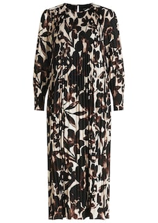 Robe plissée avec imprimé floral séduisant thumbnail 5