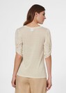 Halbarm-Shirt mit Knoten-Details thumbnail 3