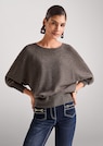 Kaschmirpullover mit Fledermausärmeln thumbnail 7