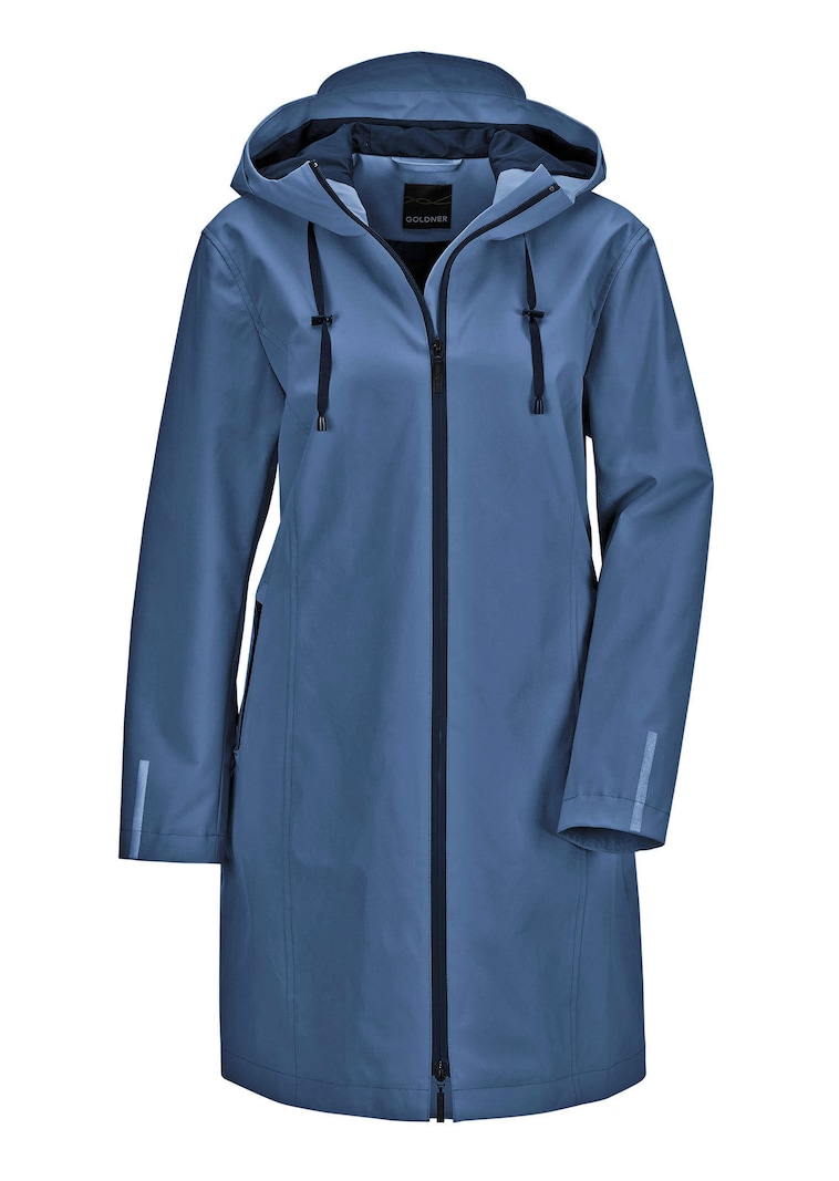 Veste imperméable avec éléments réfléchisseurs